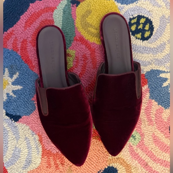 Jenni Kayne Velvet Mule Flats - Picture 2 of 5